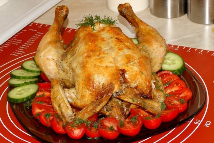 Курица в пиве в аэрогриле