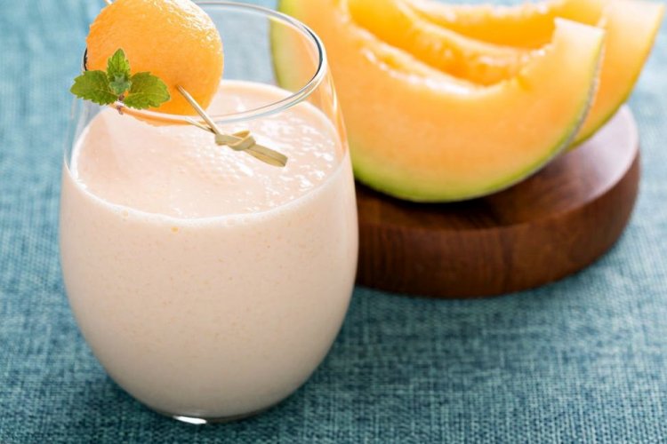 Молочный коктейль с дыней