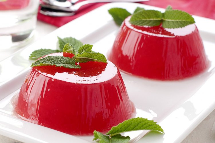 Арбузное желе