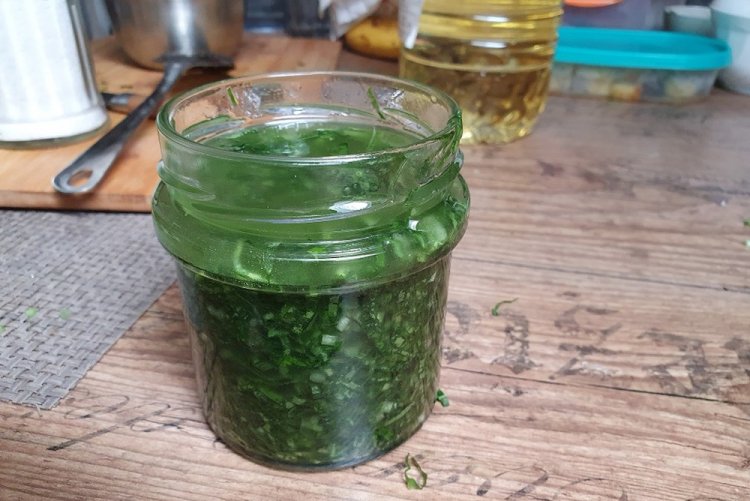 Черемша в масле на зиму