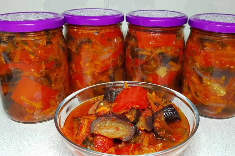 Салат «Десятка» с морковью на зиму