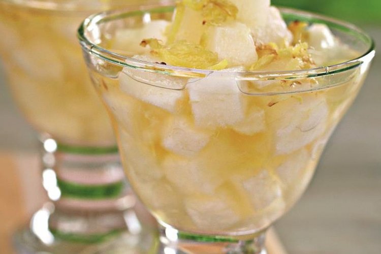 Дыня в имбирном сиропе