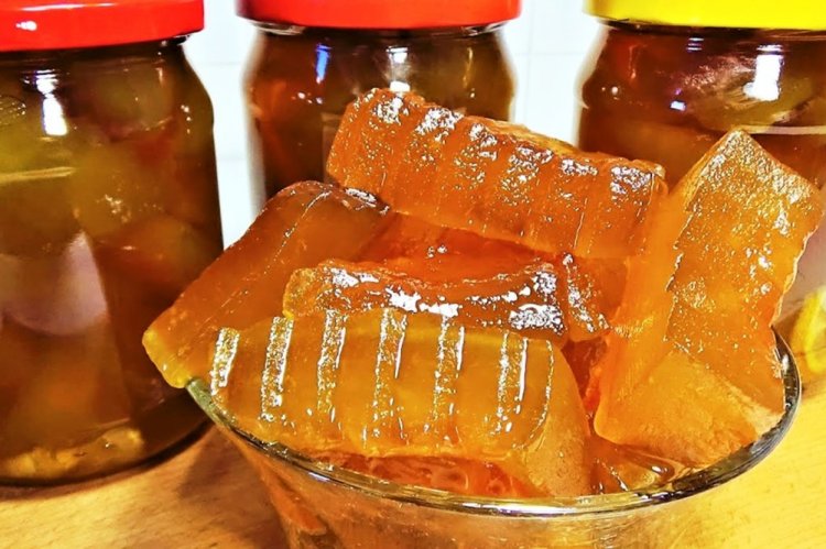 Варенье из арбузных корок в мультиварке