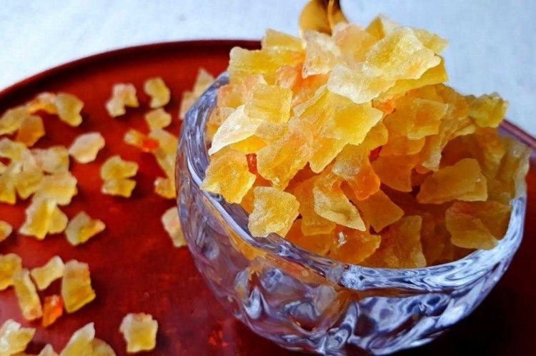 Цукаты из дынных корок