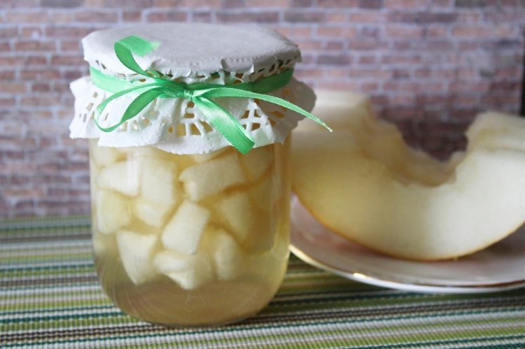 Маринованная дыня на зиму