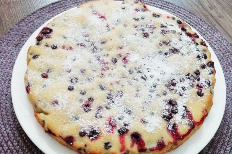 Манник с клюквой