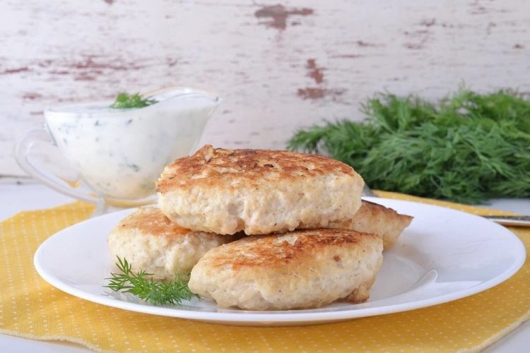 ПП котлеты с творогом