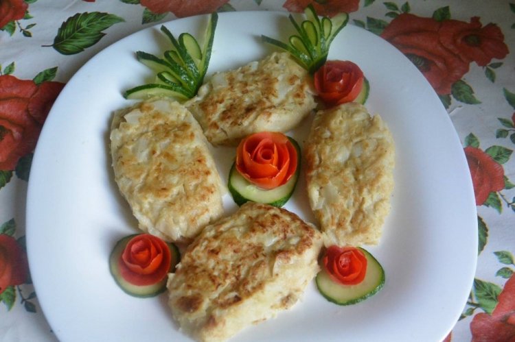 ПП котлеты с капустой