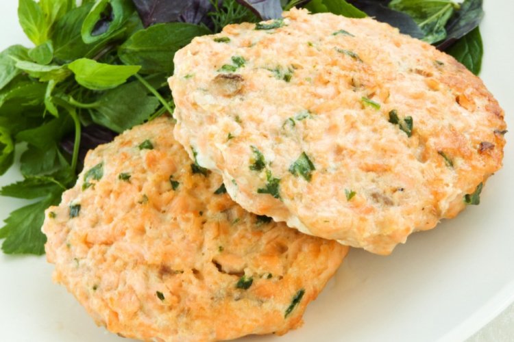 ПП котлеты из лосося