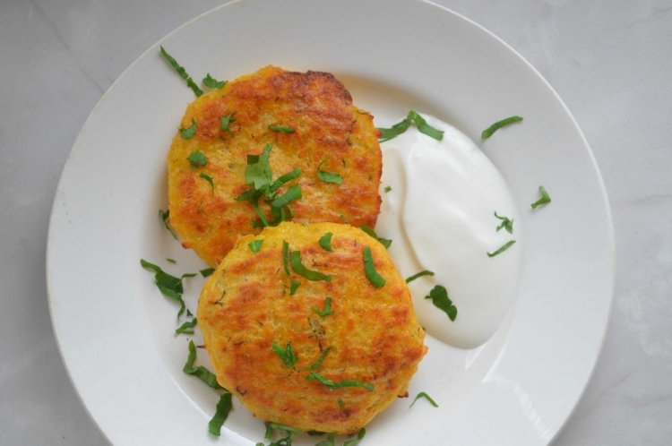 ПП котлеты с тыквой