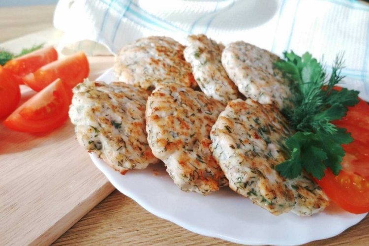 Рубленые ПП котлеты из курицы