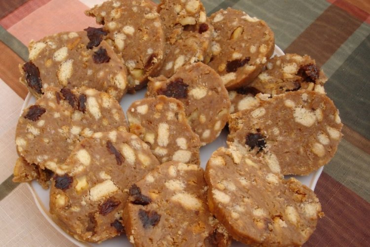 Жареное печенье со сгущенкой