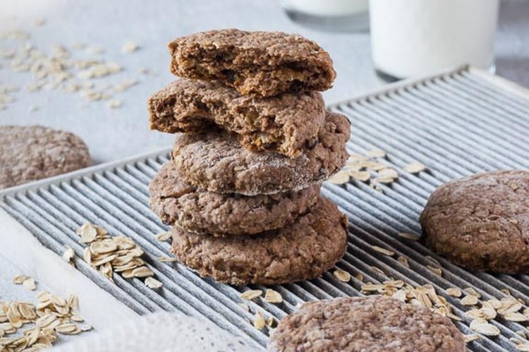 Печенье из хлопьев Геркулес без выпечки