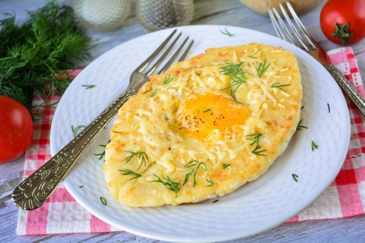 ПП хачапури из творожного теста