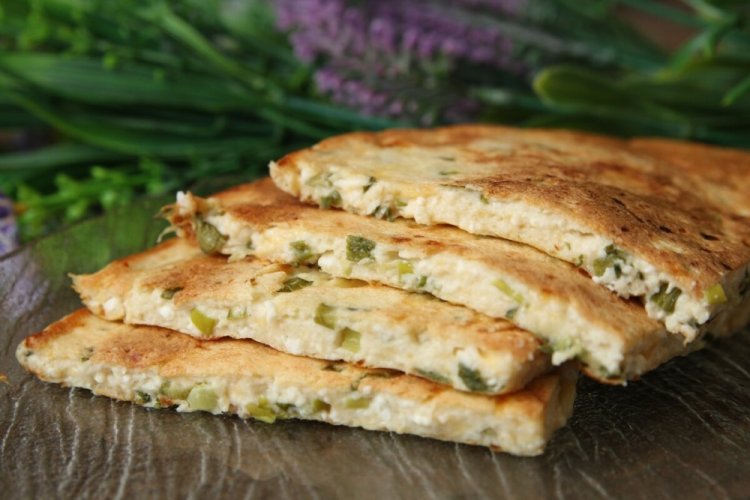 ПП хачапури с моцареллой и овсяной мукой