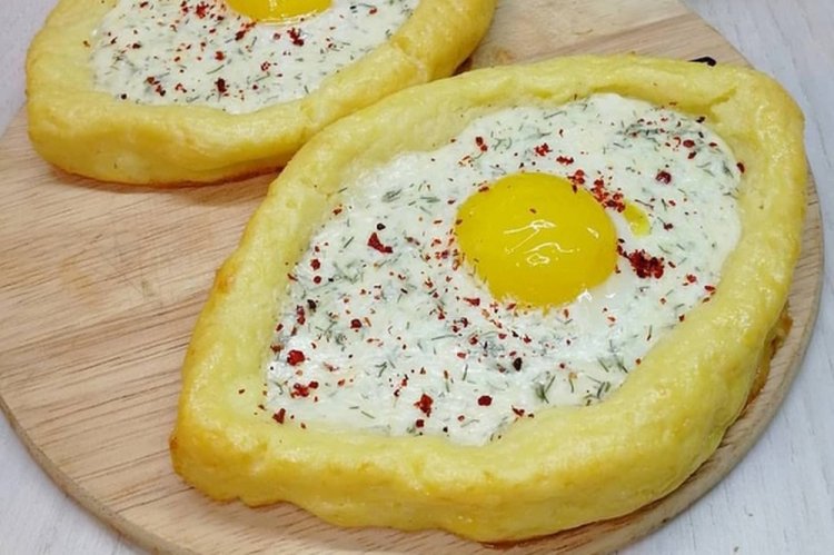 ПП хачапури на кукурузной муке