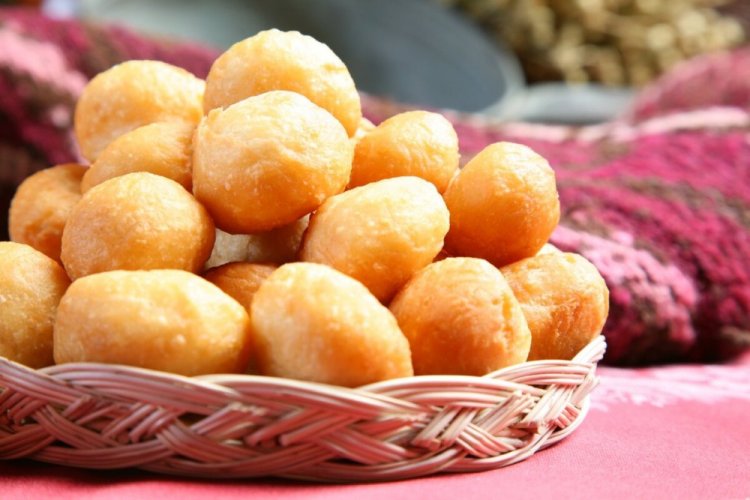 Баурсаки на кефире во фритюре