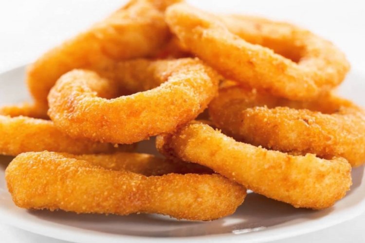 Луковые кольца во фритюре
