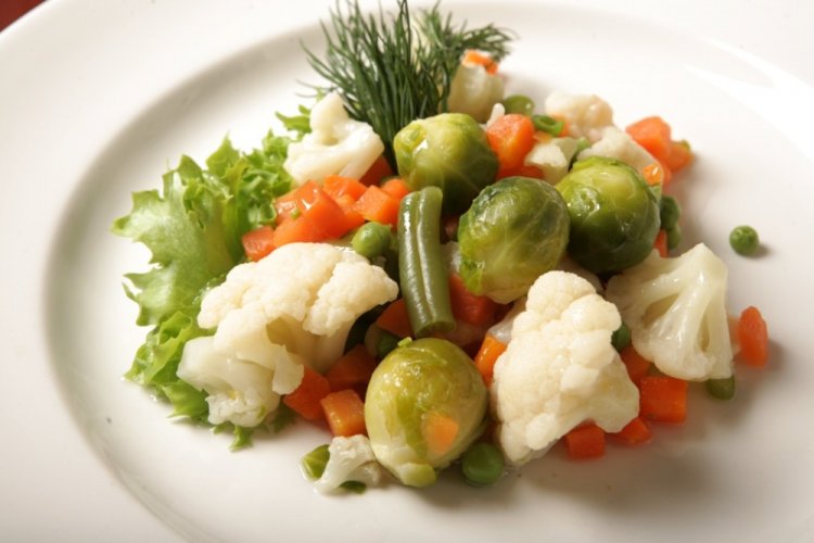 Овощи на пару