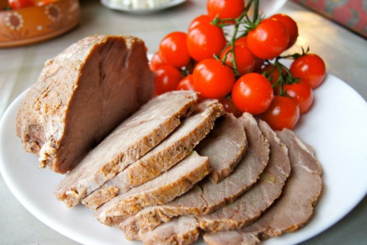 Буженина на пару