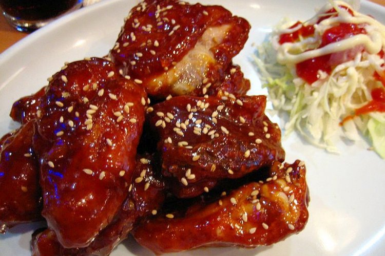 Курица в кляре по-корейски