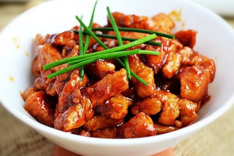 Свинина с медом в соусе терияки