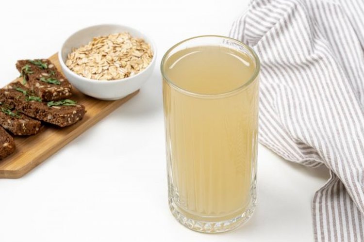 Квас из овсяных хлопьев