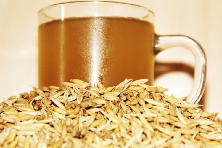 Овсяный квас с медом