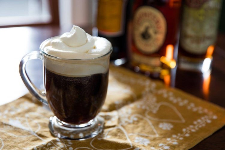 Сливочный кофе с ромом