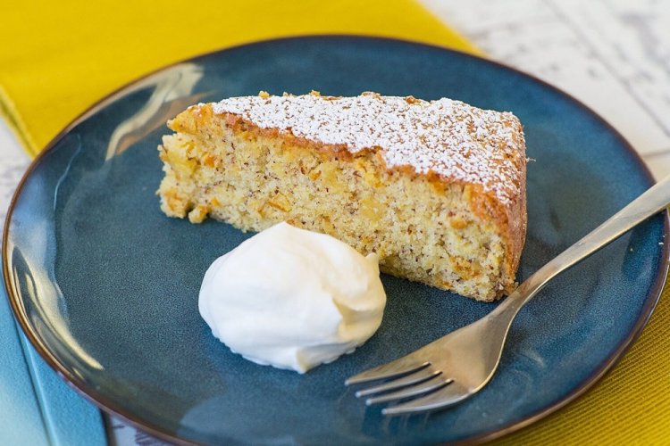 Апельсиновый пирог с миндальной мукой