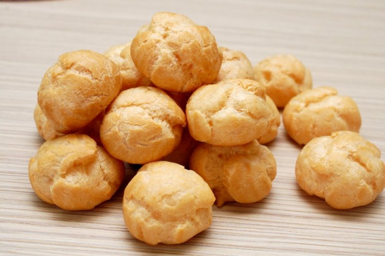 Профитроли без начинки