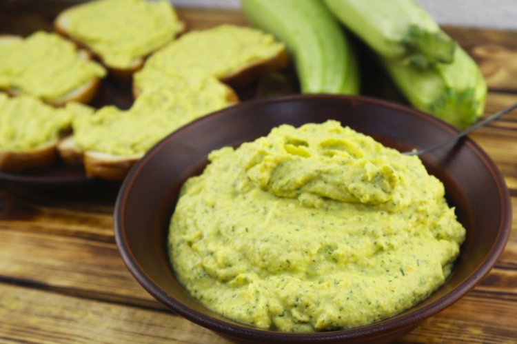 Овощной паштет с творожным сыром