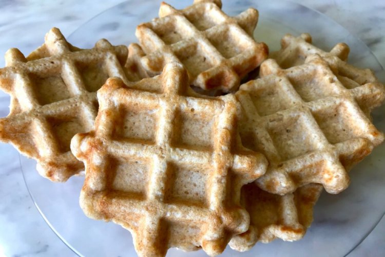 Творожные вафли на кокосовой муке