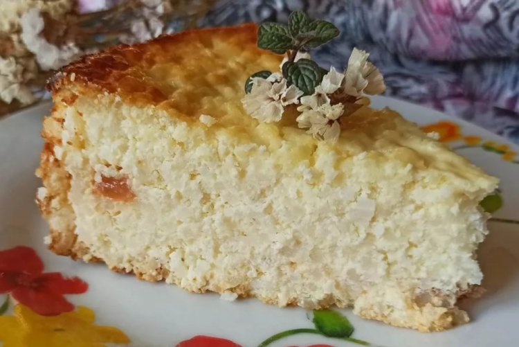 Творожная запеканка с рисом без манки