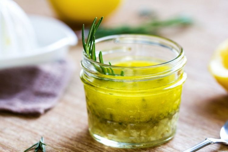 Заправка с растительным маслом