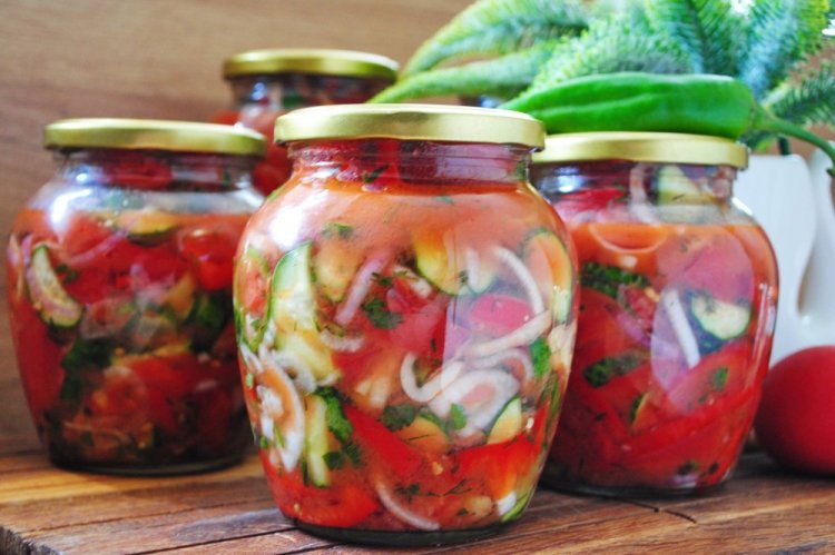 Салат к плову на зиму