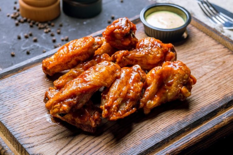 Куриные крылышки Баффало в аэрогриле