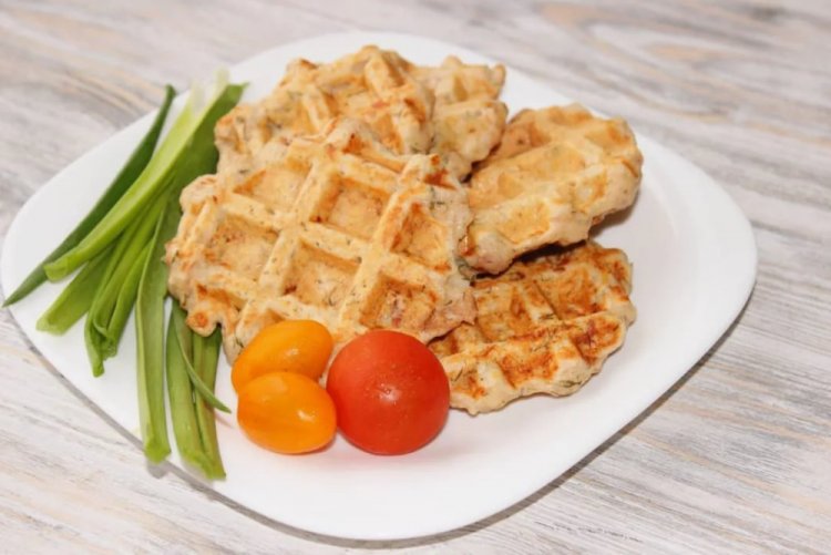 Сырные вафли на растительном масле