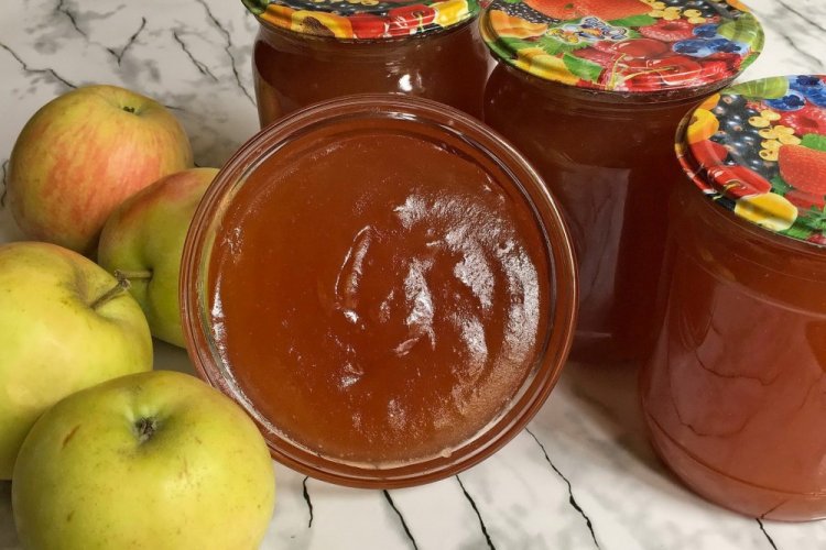 Яблочное повидло на зиму