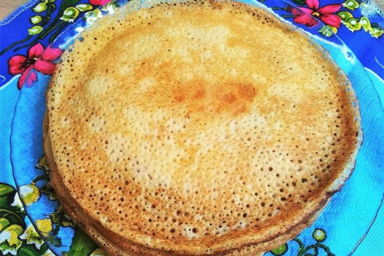Блины на кислом молоке