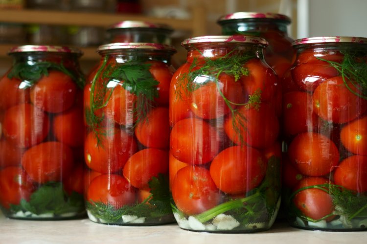 Помидоры с сельдереем на зиму: 12 легких и быстрых рецептов