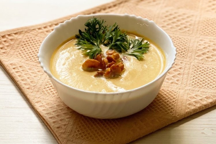 Грибной суп из рыжиков с картошкой