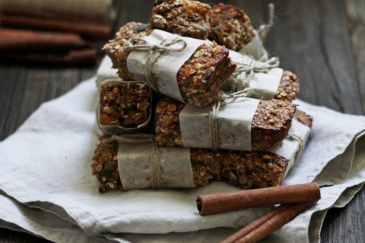 Протеиновые батончики с инжиром