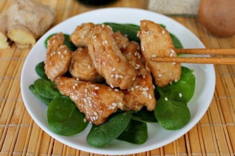 Куриное филе с медом