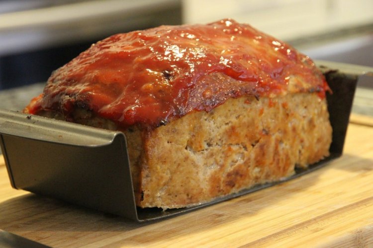 Мясной хлеб из куриного филе