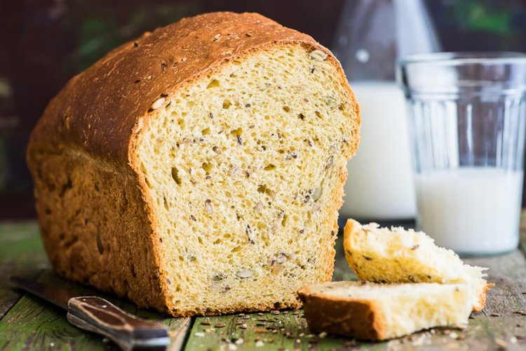 Безглютеновый хлеб с соевой мукой