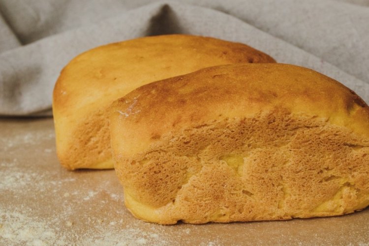 Безглютеновый хлеб из кукурузной муки