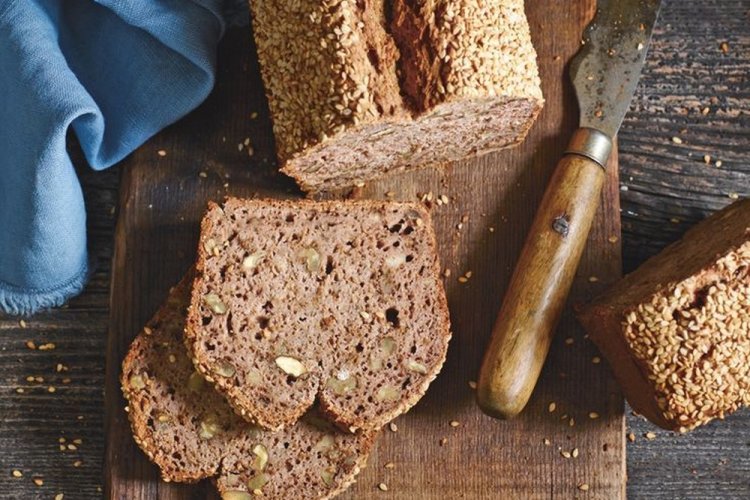 Безглютеновый хлеб с разными видами муки