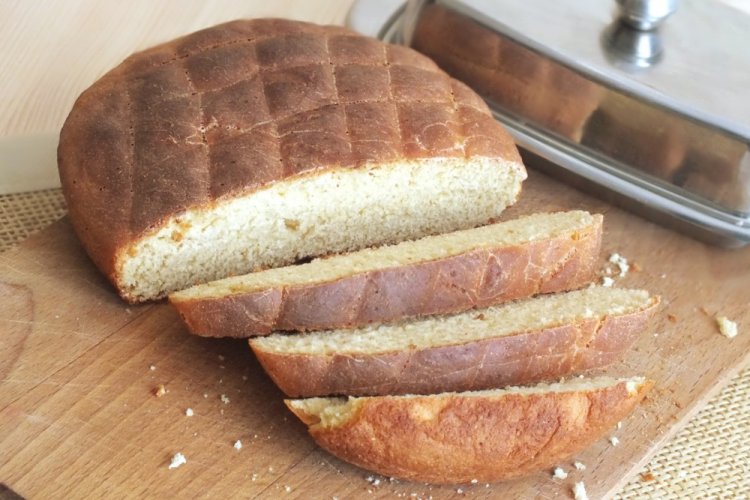 Безглютеновый хлеб из нутовой муки