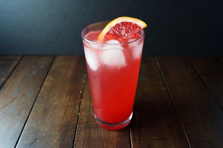 Игристый Кампари с грейпфрутом